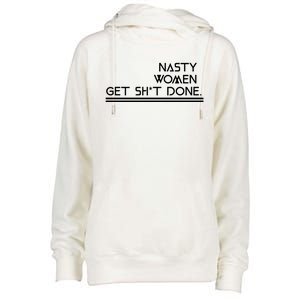 Nasty T Biden Harris 2020 Election Gift Great Gift Womens Funnel Neck Pullover Hood