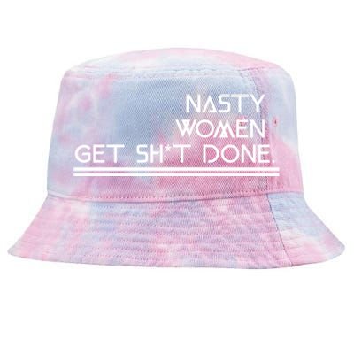 Nasty T Biden Harris 2020 Election Gift Great Gift Tie-Dyed Bucket Hat