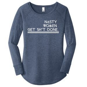 Nasty T Biden Harris 2020 Election Gift Great Gift Women's Perfect Tri Tunic Long Sleeve Shirt