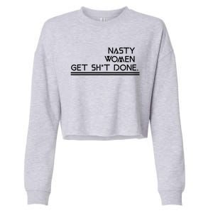 Nasty T Biden Harris 2020 Election Gift Great Gift Cropped Pullover Crew