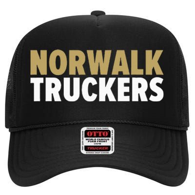 Norwalk Truckers Bold High Crown Mesh Back Trucker Hat