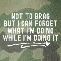 Not To Brag But I Can Forget While IM Doing It Funny Legacy Tie Dye Trucker Hat