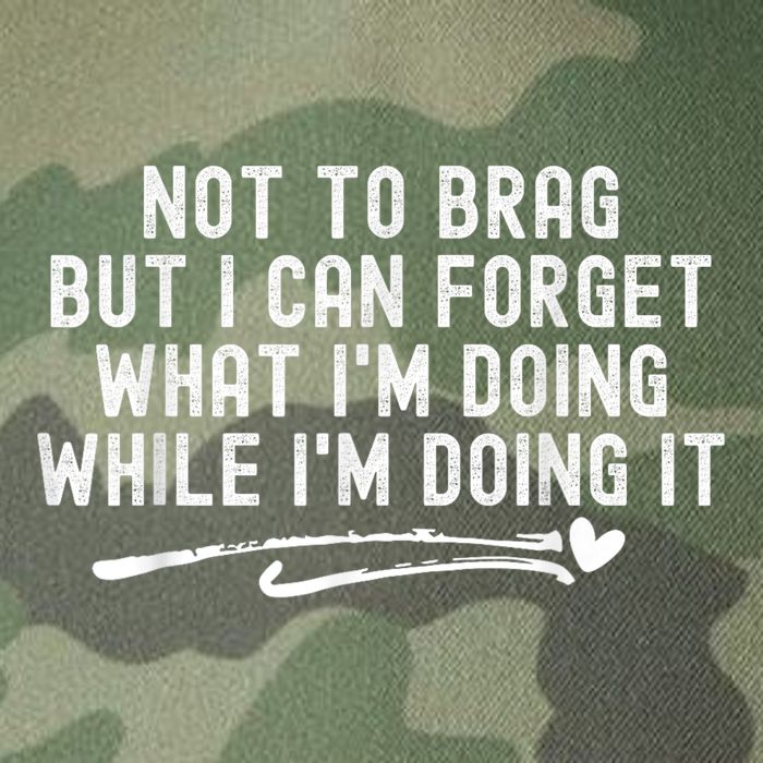Not To Brag But I Can Forget While IM Doing It Funny Legacy Tie Dye Trucker Hat