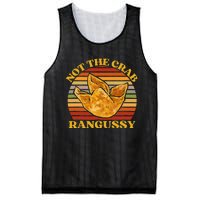 Not The Crab Rangussy Joke Meme Crab Rangoon Chinese Food Mesh Reversible Basketball Jersey Tank