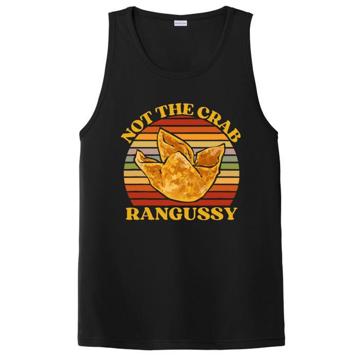 Not The Crab Rangussy Joke Meme Crab Rangoon Chinese Food PosiCharge Competitor Tank