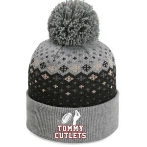 Ny Tommy Cutlets Football The Baniff Cuffed Pom Beanie