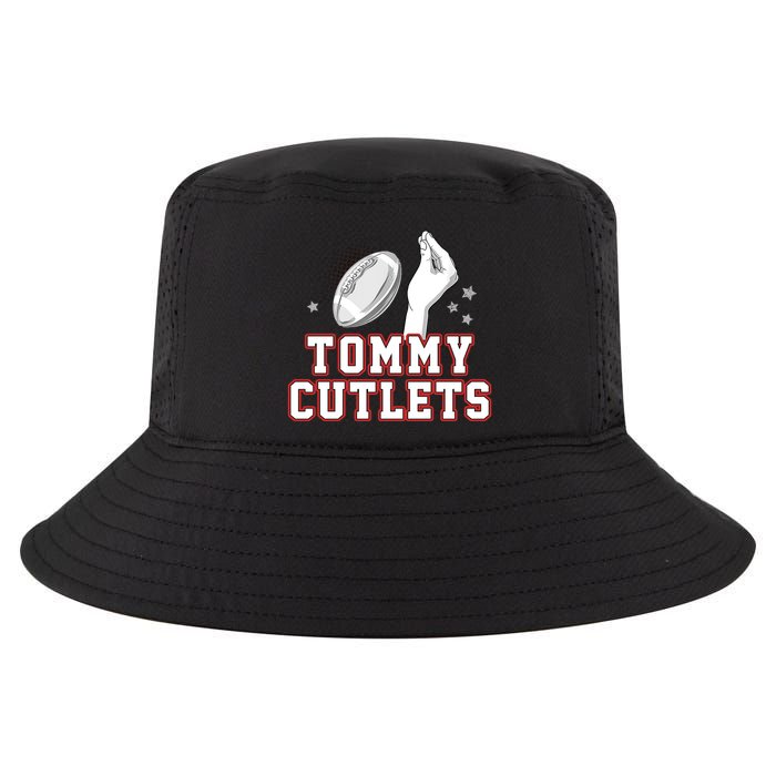 Ny Tommy Cutlets Football Cool Comfort Performance Bucket Hat