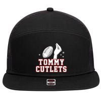 Ny Tommy Cutlets Football 7 Panel Mesh Trucker Snapback Hat