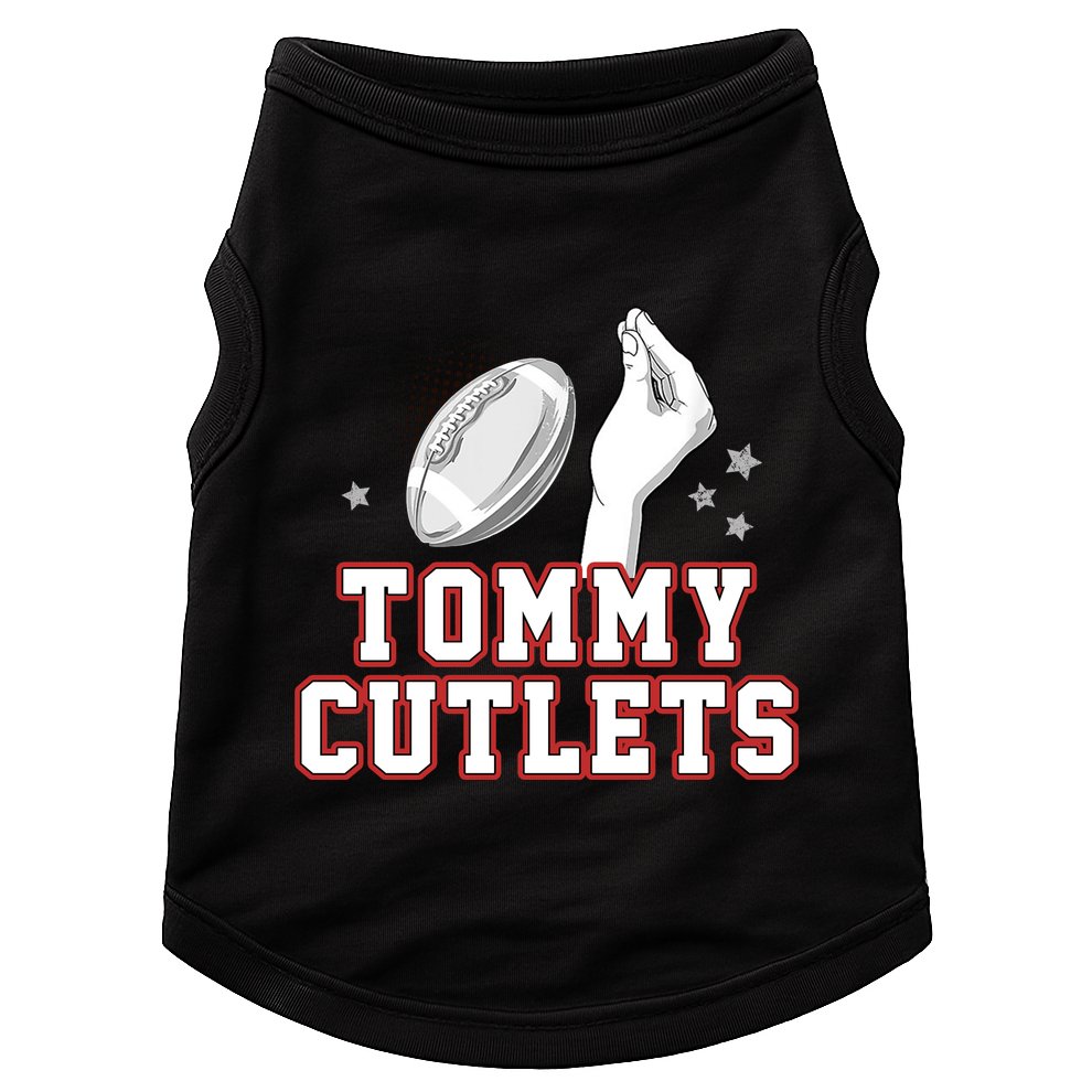 Ny Tommy Cutlets Football Doggie Tank
