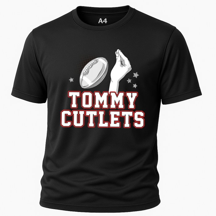 Ny Tommy Cutlets Football Cooling Performance Crew T-Shirt