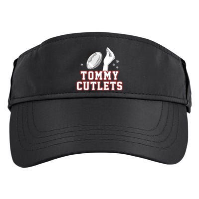 Ny Tommy Cutlets Football Adult Drive Performance Visor