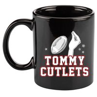 Ny Tommy Cutlets Football 11oz C Handle Ceramic Mug