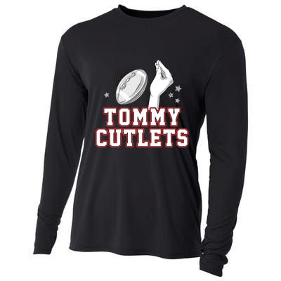 Ny Tommy Cutlets Football Cooling Performance Long Sleeve Crew