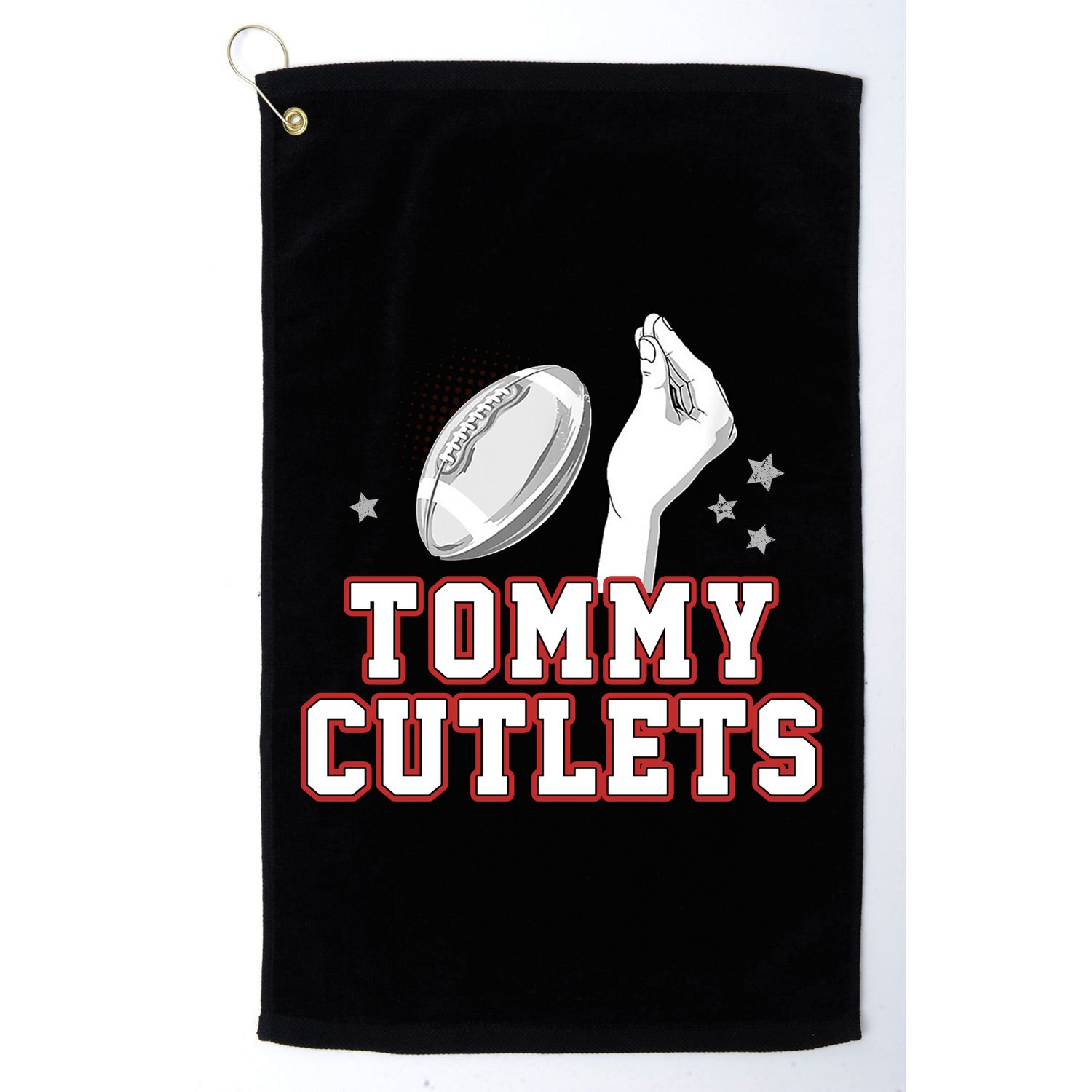 Ny Tommy Cutlets Football Golf Towel