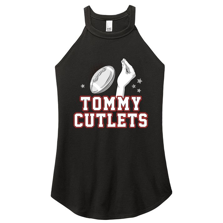 Ny Tommy Cutlets Football Women's Perfect Tri Rocker Tank