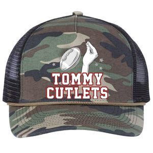 Ny Tommy Cutlets Football Retro Rope Trucker Hat Cap