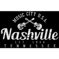 Nashville Tennessee Country Music Usa Gift Bumper Sticker