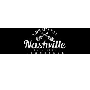 Nashville Tennessee Country Music Usa Gift Bumper Sticker