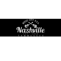 Nashville Tennessee Country Music Usa Gift Bumper Sticker