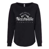 Nashville Tennessee Country Music Usa Gift Womens California Wash Sweatshirt