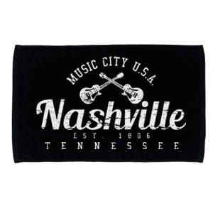 Nashville Tennessee Country Music Usa Gift Microfiber Hand Towel