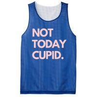 Not Today Cupid Anti Valentine Gift Mesh Reversible Basketball Jersey Tank