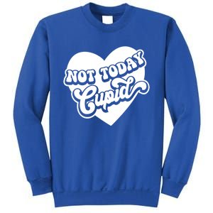 Not Today Cupid Cute Gift Sweatshirt