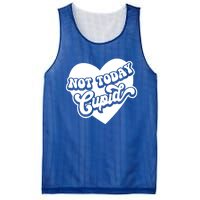 Not Today Cupid Cute Gift Mesh Reversible Basketball Jersey Tank