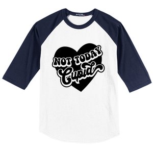 Not Today Cupid Cute Gift Baseball Sleeve Shirt