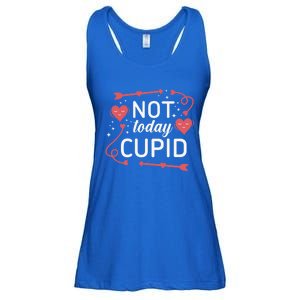 Not Today Cupid Funny Gift Ladies Essential Flowy Tank