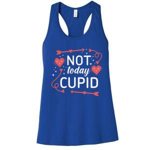 Not Today Cupid Funny Gift Women's Racerback Tank