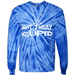 Not Today Cupid Anti ValentineS Day Single Gift Tie-Dye Long Sleeve Shirt