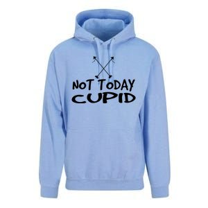 Not Today Cupid Anti ValentineS Day Single Gift Unisex Surf Hoodie