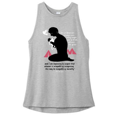 Nordacious The Children Are Always Ours Every Single Ladies PosiCharge Tri-Blend Wicking Tank