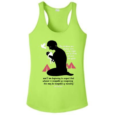 Nordacious The Children Are Always Ours Every Single Ladies PosiCharge Competitor Racerback Tank