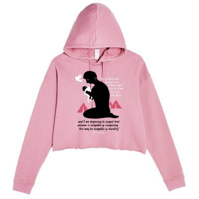 Nordacious The Children Are Always Ours Every Single Crop Fleece Hoodie