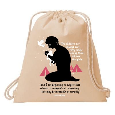 Nordacious The Children Are Always Ours Every Single Drawstring Bag