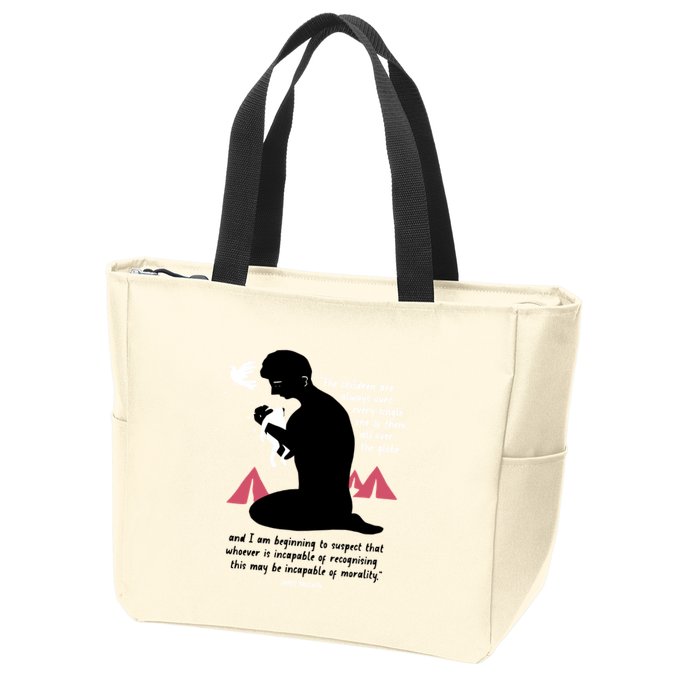 Nordacious The Children Are Always Ours Every Single Zip Tote Bag