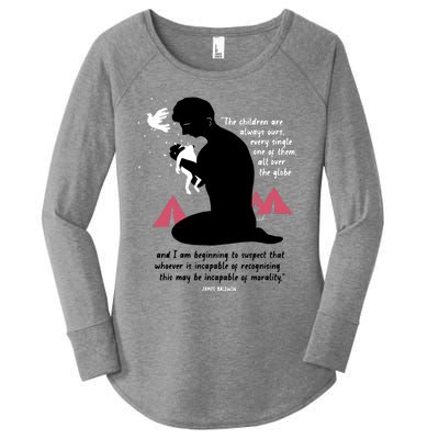 Nordacious The Children Are Always Ours Every Single Women's Perfect Tri Tunic Long Sleeve Shirt