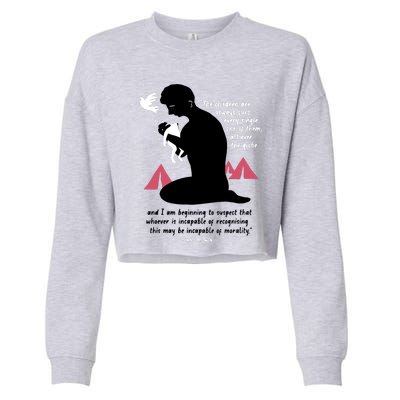 Nordacious The Children Are Always Ours Every Single Cropped Pullover Crew