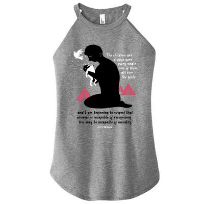 Nordacious The Children Are Always Ours Every Single Women's Perfect Tri Rocker Tank