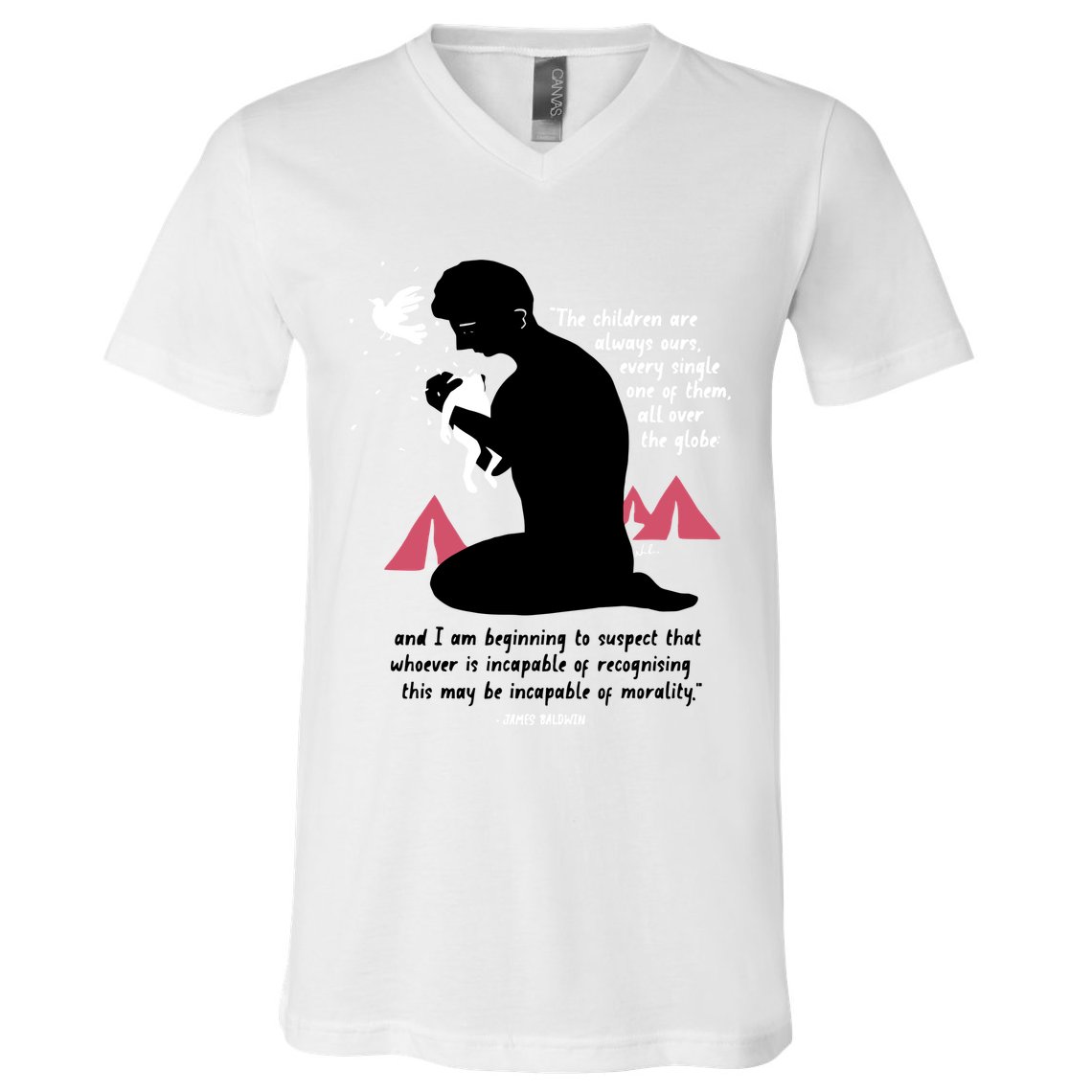 Nordacious The Children Are Always Ours Every Single V-Neck T-Shirt
