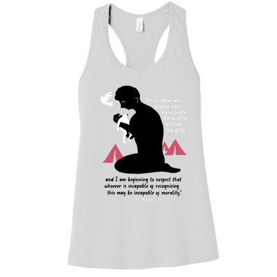 Nordacious The Children Are Always Ours Every Single Women's Racerback Tank