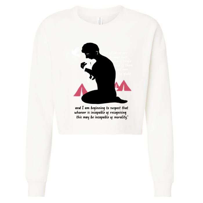 Nordacious The Children Are Always Ours Every Single Cropped Pullover Crew