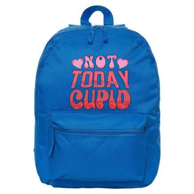 Not Today Cupid Valentine Funny Gift Valentines Day Gift 16 in Basic Backpack
