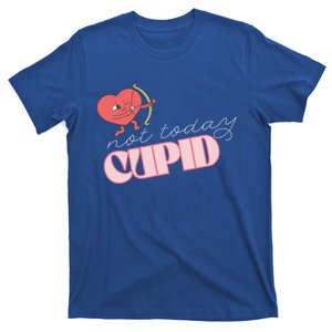 Not Today Cupid Divertente Maglia Per I Single San Valentino Gift T-Shirt