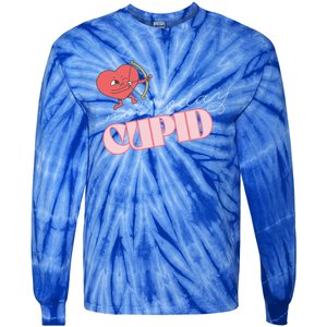 Not Today Cupid Divertente Maglia Per I Single San Valentino Gift Tie-Dye Long Sleeve Shirt