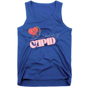 Not Today Cupid Divertente Maglia Per I Single San Valentino Gift Tank Top