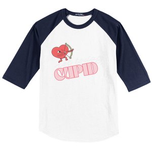 Not Today Cupid Divertente Maglia Per I Single San Valentino Gift Baseball Sleeve Shirt