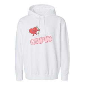 Not Today Cupid Divertente Maglia Per I Single San Valentino Gift Garment-Dyed Fleece Hoodie